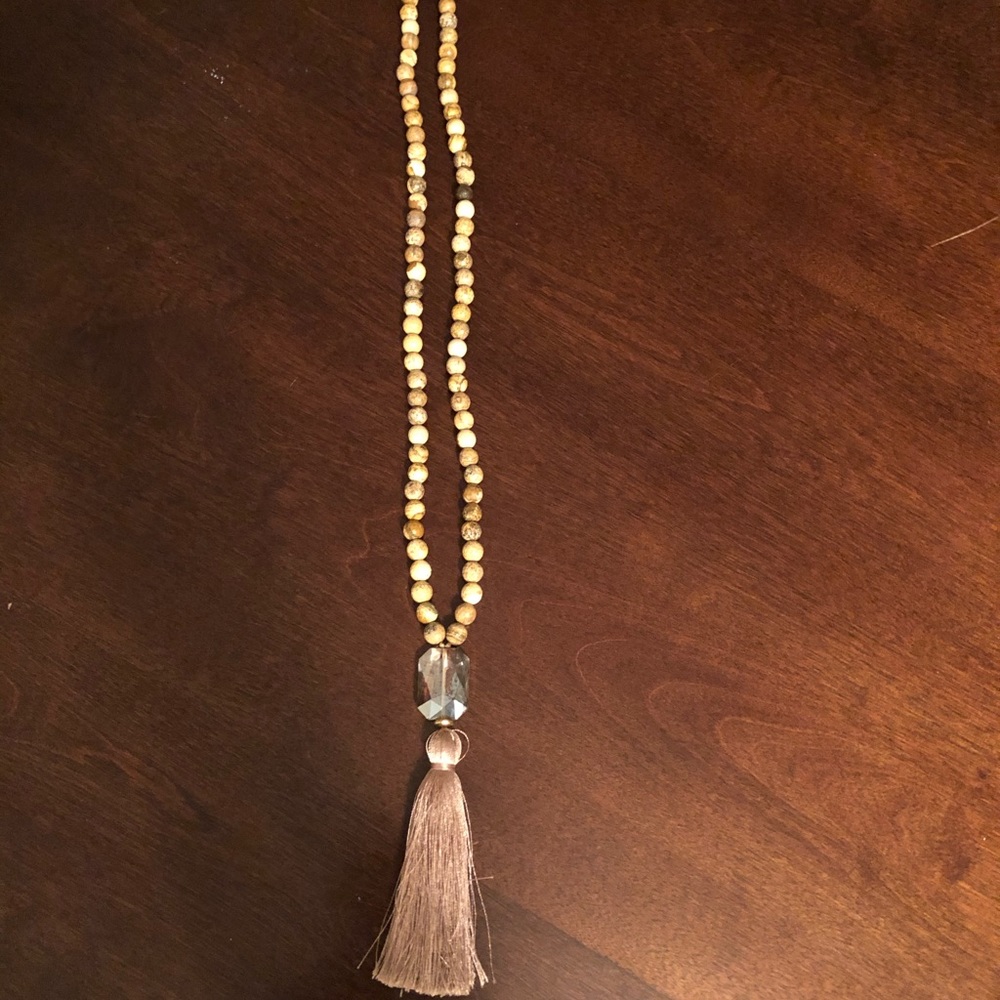 Tassel necklace